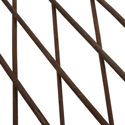 Dev 60.96cm H x 177.8cm W Brown Wood Yard/Privacy Fence