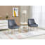 Chaise d'appoint en velours Lashana-1723184954