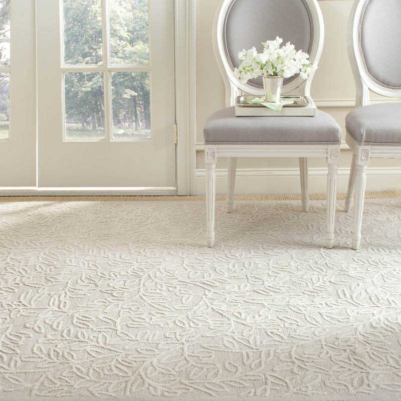Martha Stewart Hand Hooked Cotton Floral Rug, Runner 2'3" x 10'