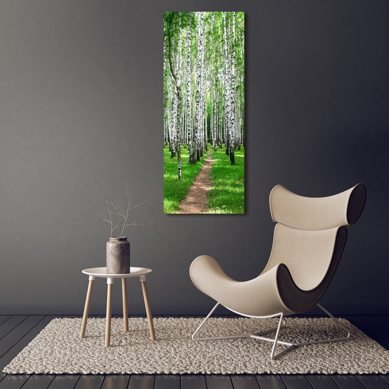 Birch Forest - Wrapped Canvas Print