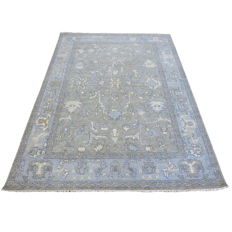 One-of-a-Kind 8'11" X 12' Wool Area Rug in Grey