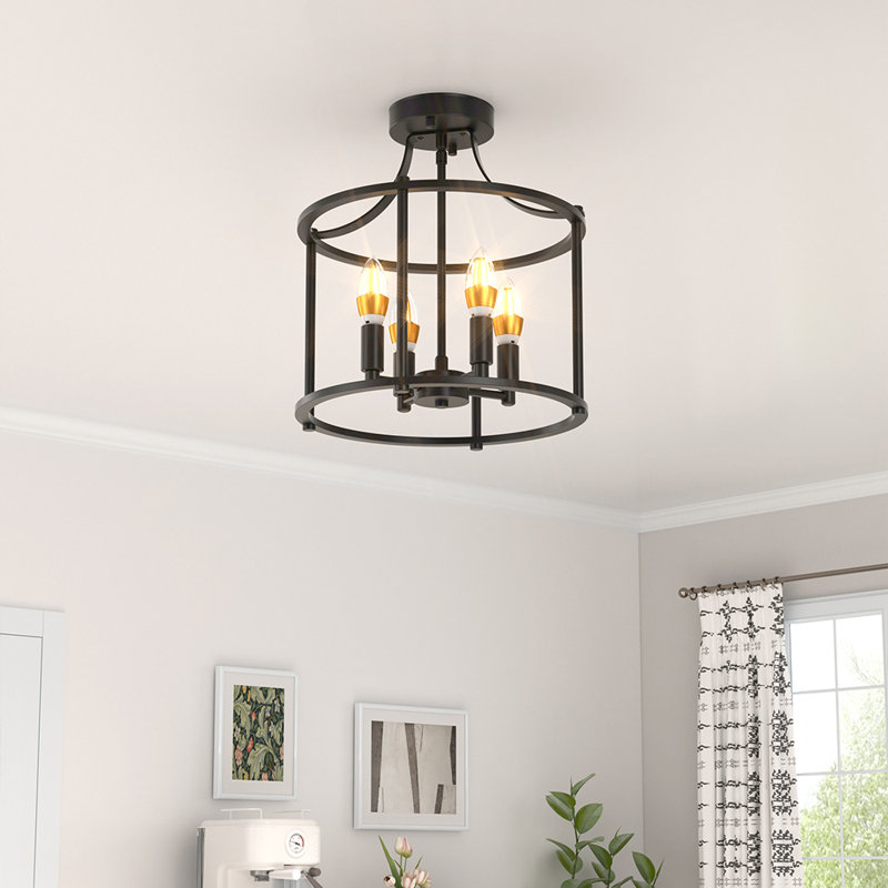Alane Glass Flush Mount