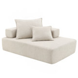 Lounge Frame for Oversized Modular U Shaped Sectional Sofa,Luxury Boucle Floor Couch