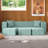 Shontae Zipline Convertible Compression Sleeper Sofa, Three Ottomans, & Pillows / California King-Size Bed, Textured Microvelvet-73368155