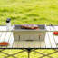 Barbecue portatif pliant au charbon