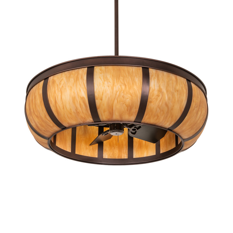Lustre tambour 16 lumières à intensité variable Avonmore