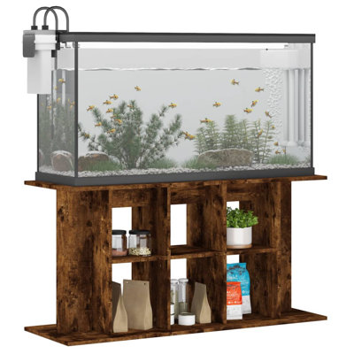 Vidaxl Aquarium Stand Brown Oak 120X40x60 Cm Engineered Wood