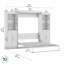 Grand lit Arlex et 2 unités de rangement avec portes (115 W)-88513635