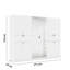 Tivareo  6 Hinged Door Wardrobe available in many colour combinations 2 Drawer INCL. Delivery and Assembly-98191628-98191630