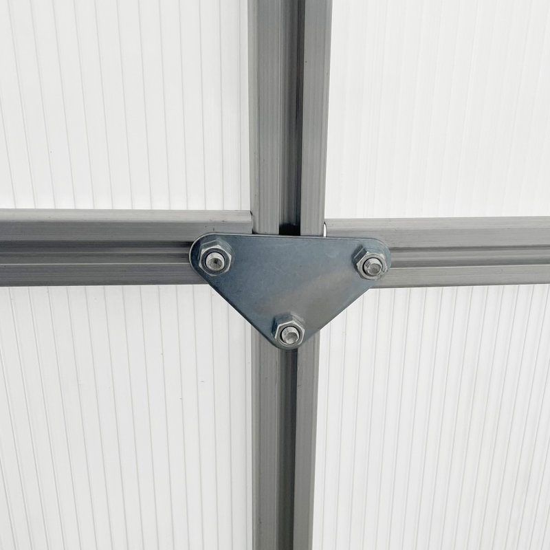 6.5 Ft W x 8.5 Ft D Lean-To Greenhouse