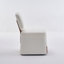Chaise rembourrée sans accoudoirs avec roulettes-72118