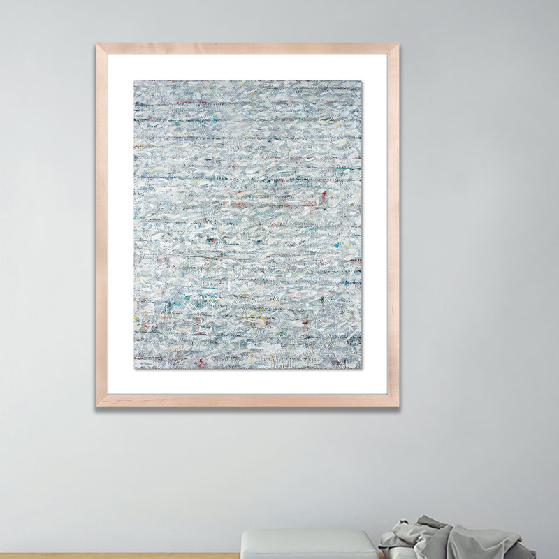 «Deconstructing the Myth # 2» par Brad Ellis - reproduction d'art encadrée, H 24 po x l 20 po x P 1,5 po, Naturel