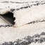 Tapis rayé blanc / gris Abrahams-2134328432