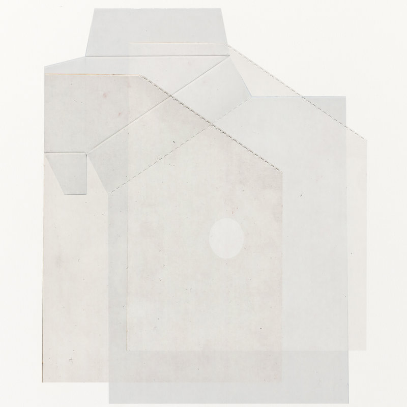 Box II by Alyson Fox - Single Picture Frame Painting, 48" H x 36" W