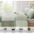 Sage/Green/Beige Patchwork Pre-Washed Cotton Quilt Set-1983109561