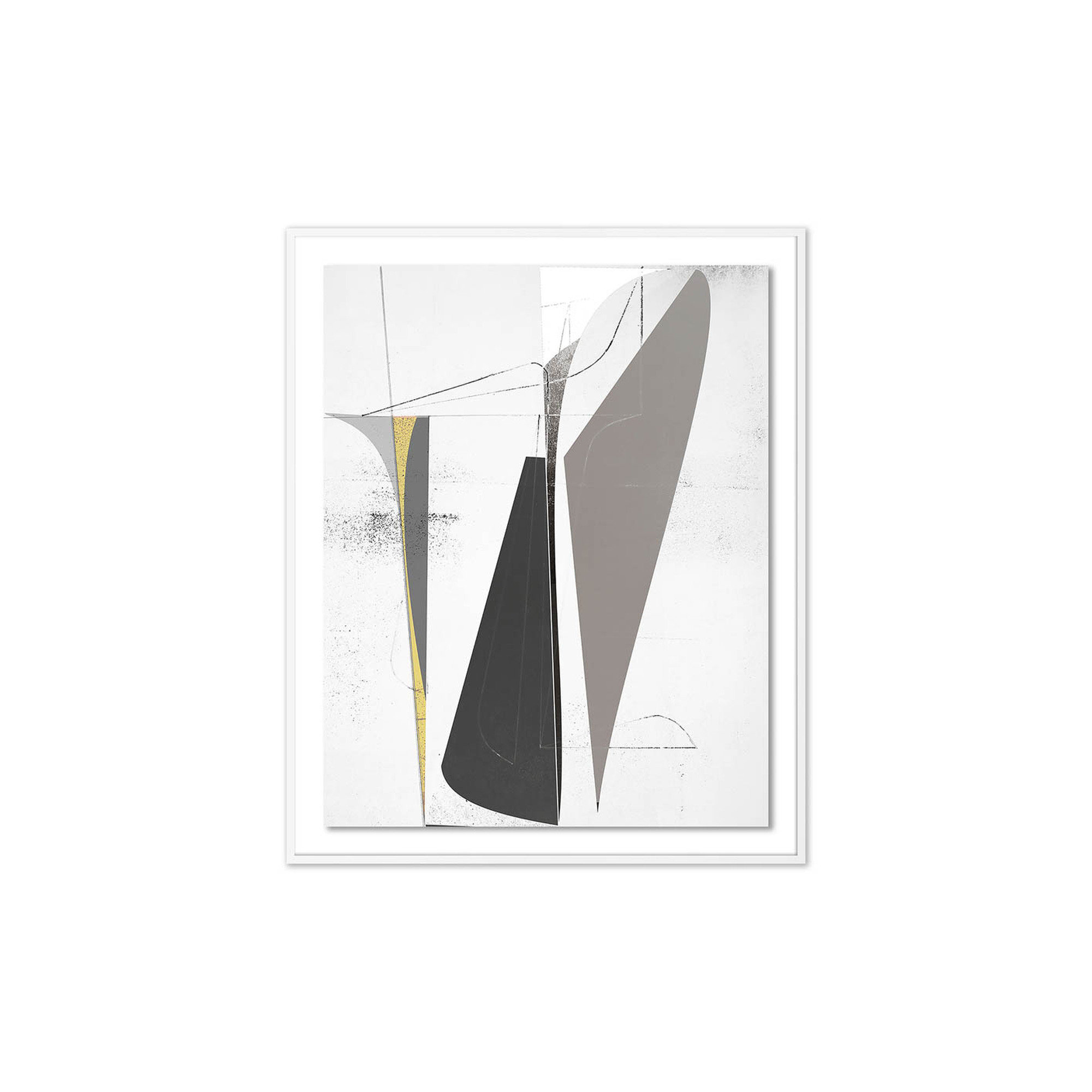 Ando by Bangbouh Studio, 60" H x 49" W x 2.5" D, White