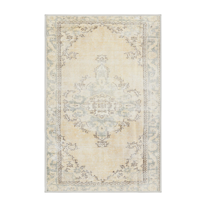 Oriental Indoor Rug, Rectangle 4' x 6'