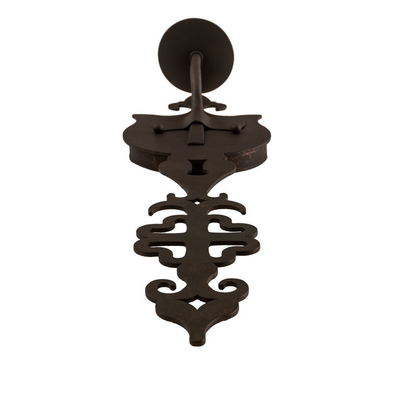 Merano 1 - Light Wallchiere, Wrought Iron