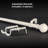 Bernay Iron Adjustable Single Curtain Rod-1055244512