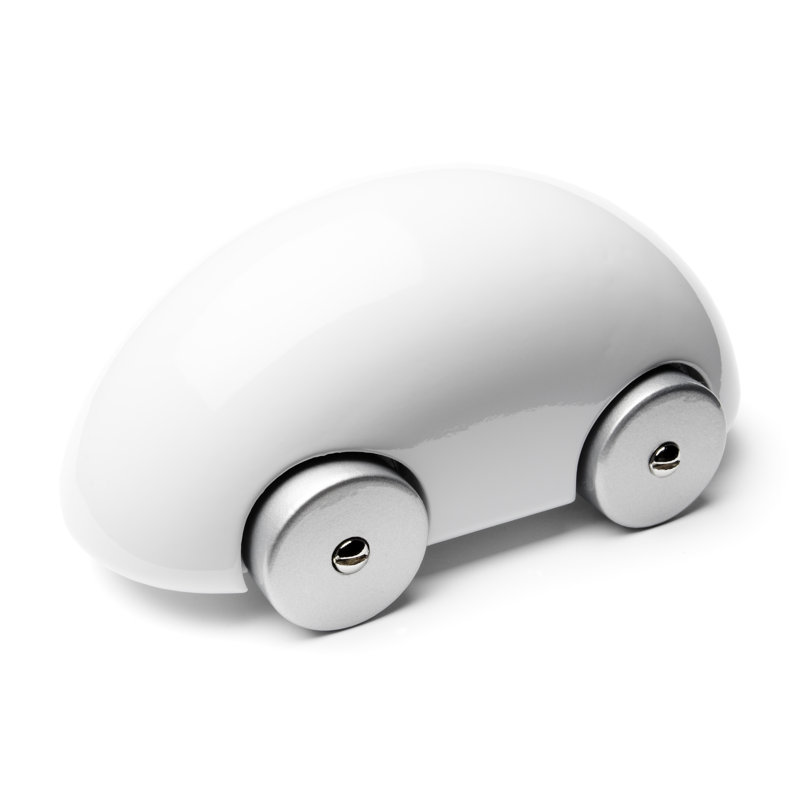 Voiture modèle classique simplifiée, Blanc