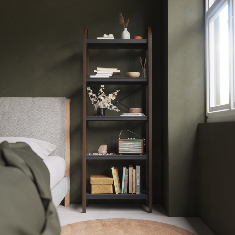 Umbra Bellwood 5-Tiered Freestanding Shelf, Black