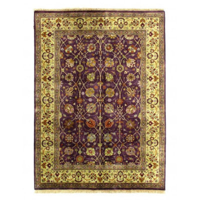 Oriental Area Rug in Ivory