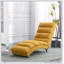 Élégante chaise longue en lin avec dossier ergonomique à 140 °, pour la détente au bureau ou dans le salon-1270670056