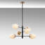 Lustre linéaire moderne 6 lumières Spoutnik-1149734163