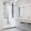 Elan Hart 56-60" W x 76" H Sliding Frameless Shower Door with 3/8" Clear Glass-244612127