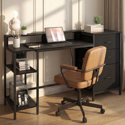 MDF Steel Computer Desk