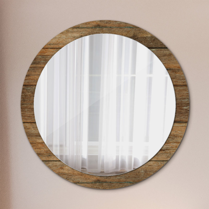 Huldar Glass Flat Wall Mirror