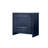 Navy Blue Bath Vanity 36 In. W X 20 In. D, With Cultured Marble Top-117978752