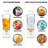 Total Chef Portable USB Hand Blender Yellow Blender-98125213