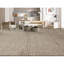 Silk Area Rug in Light Brown