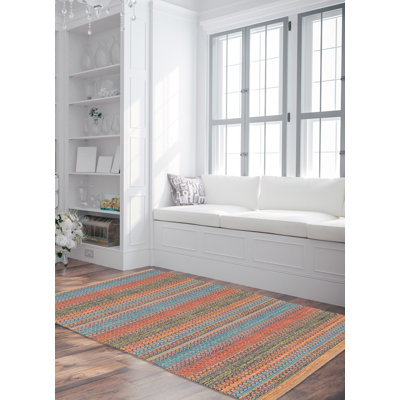 Wool Geometric Indoor Rug