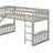 Loft Bed With Slide And Ladder-1077736887