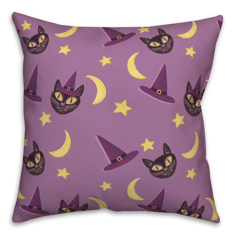 Coussin Cat, 16 po x 16 po