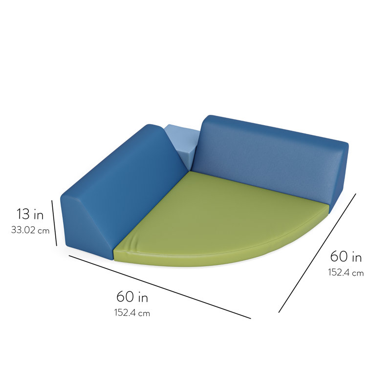 Coin reposant - Woodland, Brun / vert / bleu