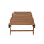 Caselli Outdoor Eucalyptus Wood Chaise Lounge