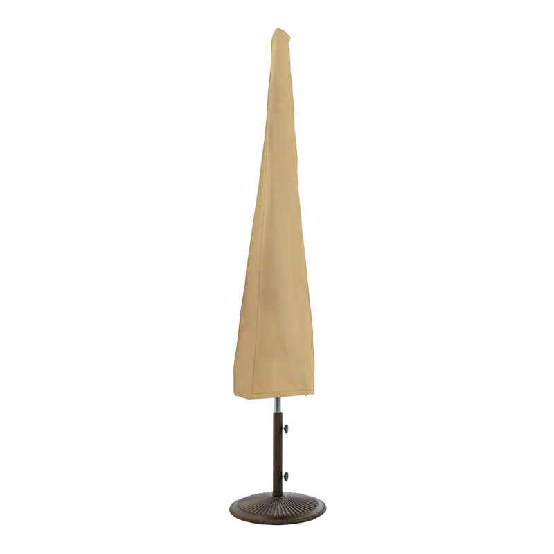 Housse de protection pour parasol de patio Momnah avec garantie de 3 ans, Caillou, terre et écorce