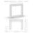 Modern Bolection Cast Stone Fireplace Surround-104882642-104882645