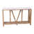 Marble Top/Warm Oak Base selected