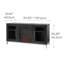 Meuble audio-vidéo 54 "avec foyer Home Lainey