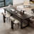 Black Rectangular Solid Wood writing desk-118233008