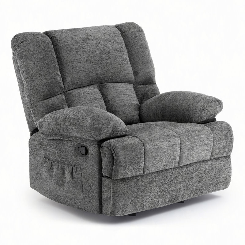 Fauteuil inclinable et berçant surdimensionné pour le salon