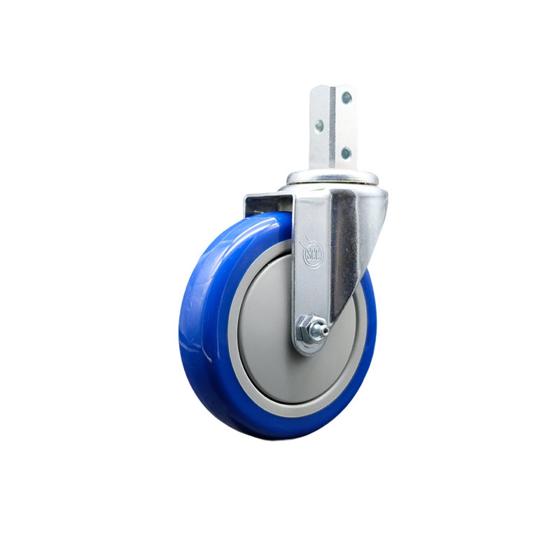 Polyurethane Caster, Blue