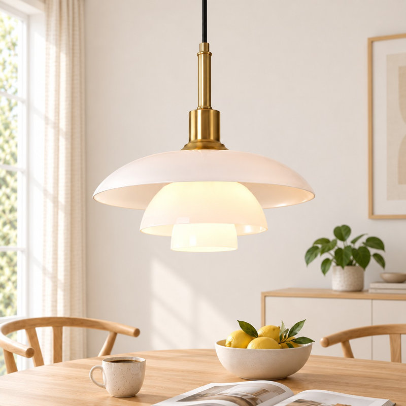 1 - Light Gold Pendant