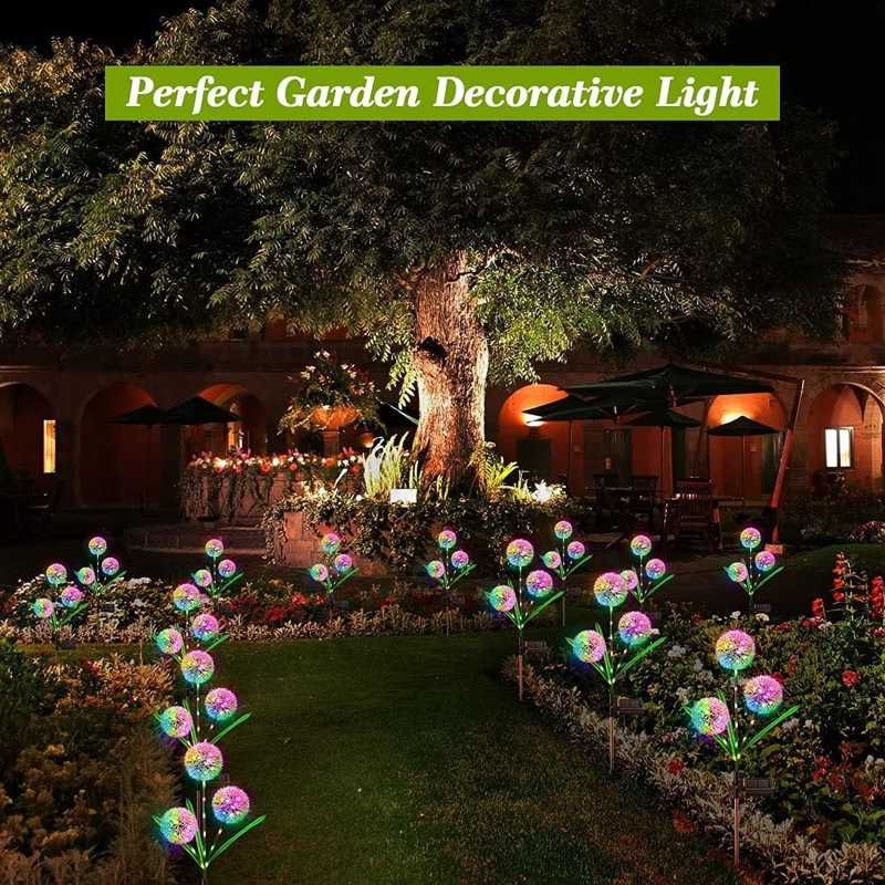 Green Low Voltage Solar Powered Integrated LED Pathway Light Pack