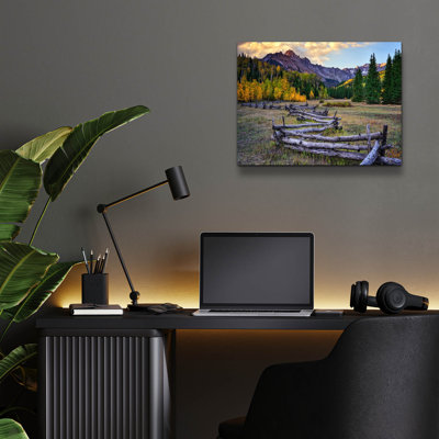 Mount Sneffels' by Rick Berk Acrylic Glass Wall Art