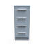 Bhaga 37cm W Manufactured Wood Bedside Table-1339191106